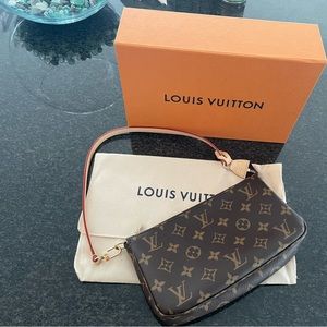 Authentic Louis Vuitton Pochette Accessories Bag: Brand New, Unused